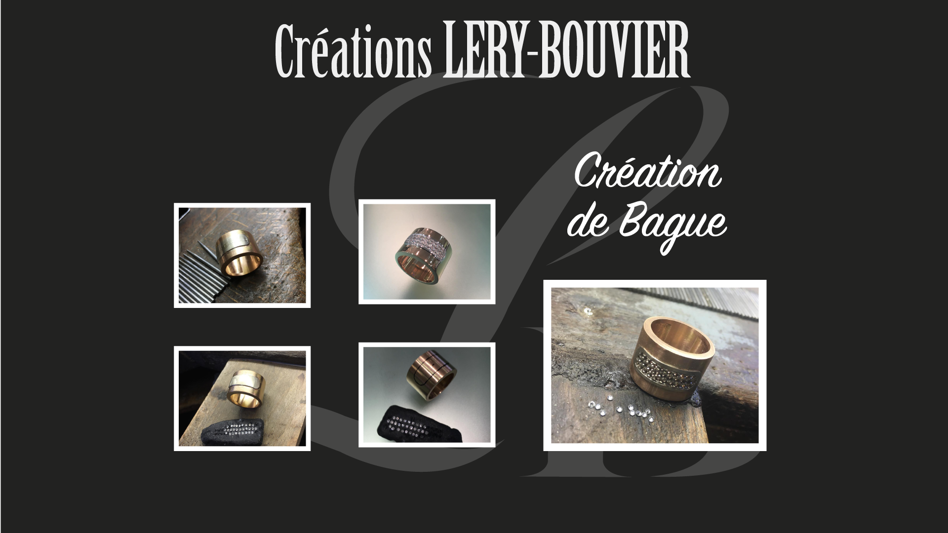 Création Lery Bouvier 2018 Bague